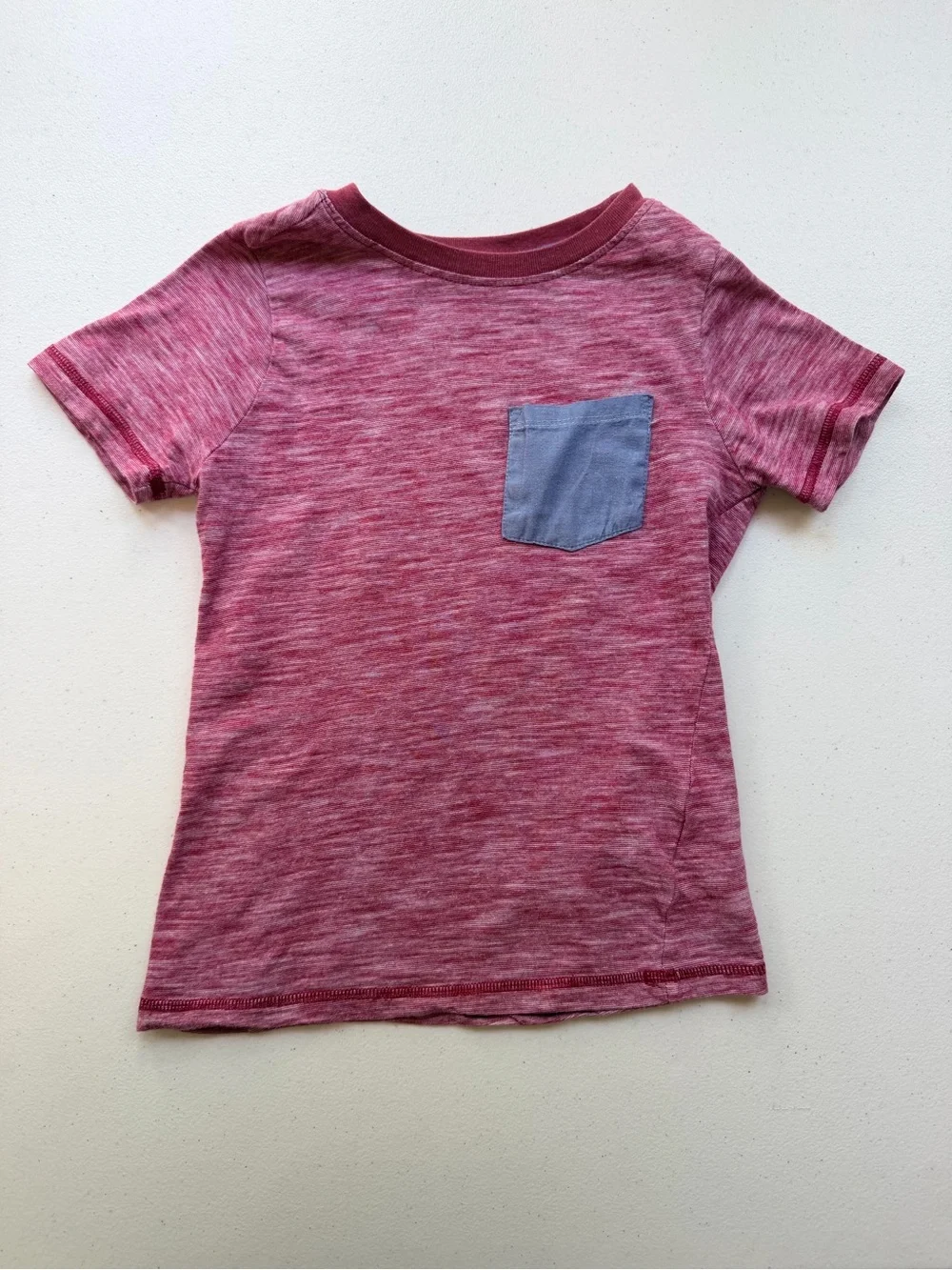 Boys Ralph Lauren Button-Down w/ Kidtopia Red Heather Tee - Classic Casual Set